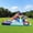Type 3, variant on 7 in 1 Inflatable Slide Water Park, Bouncing House Outdoor Soccer Garden Bouncer with Splash Pool & Water Gun & Climbing Wall & Basketball & Football