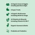 thumbnail image 3 of Garden of Life Sport Organic Greens, Unflavored, 30 Servings, 3 of 6