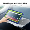 thumbnail image 7 of FIEWESEY for Walmart Onn 8 2024 Tablet Case for Onn 8 4th Gen Case Shockproof Hybrid for Kid Kids Friendly Shell Case Built in Shoulder Strap Stand for Walmart Onn 8 2024 Model 100135923 - NavyGreen, 7 of 7