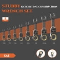 thumbnail image 4 of Juego de llaves SUZUME SM2208 8 piezas con cabezal flexible de 180° CR-V, 4 of 7