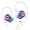 Purple, variant on Qkz Ak6 Lucky in Ear Monitor, HiFi Wired Earbuds, Tunable Sound Wired Headphones Gaming Earbuds with 3-Level Adjusting Switch, Detachable Cable for Music Gaming Video Calling (Black)