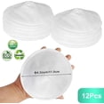 thumbnail image 5 of Reusable Bamboo Cotton Nursing Pads (12pcs) With Laundry Bag - Soft Absorbent Breastfeeding Pads For Maternity (super Soft, 11cm), 5 of 5