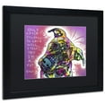 thumbnail image 3 of Trademark Fine Art "I'm a Pit Bull" Canvas Art by Dean Russo, Black Matte, Black Frame, 3 of 4