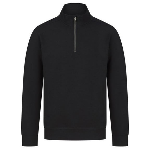 Henbury Adult Sustainable Quarter Zip Sweatshirt