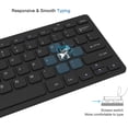 thumbnail image 6 of Compact Wireless Keyboard and Mouse, 2.4GHz Ultra-thin Small Wireless Keyboard and Mouse Combo for Desktop, Laptop (Black and Gray), 6 of 8