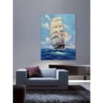thumbnail image 4 of Marmont Hill - "Lots of Sails" Painting Print on Wrapped Canvas, 4 of 7
