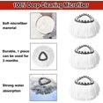 Microfiber Spin Mop Refill Heads - 6 Pack, Fits O Cedar EasyWring, Washable, Streak-Free