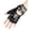 Blet, variant on Black Fingerless Gloves, PU Faux Leather Gloves for Women, Goth Punk Style for Cosplay Halloween Performance