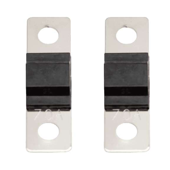 KQEC MIDI / AMI ANS Fuse 70A 70 Amp, 32V 48V Max, Automotive, Marine A/V System, Motorcycle, ATV, Bus, Van, and many more applications (2-Pack)