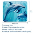 thumbnail image 5 of Dolphin Printed Square Mouse Pad, 8.3x9.8 Inch Non-Slip Rubber Bottom Gaming Mouse Pad for Office Use, 5 of 6