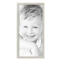 thumbnail image 2 of ArtToFrames 14" x 30" Slanted Lip White Picture Frame, 14x30 inch White Wood Poster Frame (WOM-4825),  Pack, 2 of 7