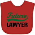 thumbnail image 3 of Inktastic Future Lawyer Boys or Girls Baby Bib, 3 of 4