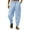 Blue 1, variant on JTieacloth Drawstring Pants for Men Men's Spring And Autumn Casual Pants With Solid Color Striped Elastic Loose Pants Fashion Sweatpants Black