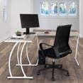 thumbnail image 2 of Living Essentials Ethan L-Shaped Corner Wood Top Computer Desk in Gray Walnut, 2 of 3
