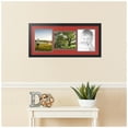 thumbnail image 2 of ArtToFrames Collage Photo Picture Frame with 3 - 8x10" Openings, Framed in Black with Deep Red and Black Mats (CDM-3926-117), 2 of 8