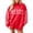 1-Red-261016, variant on Garbnen Polka Dot Mock Turtleneck for Women Sweatshirt Boo Graphic Long Sleeve Oversized Sweatshirt for Women Drop Shoulder Lightweight Cozy Soft Fall Y2k Women's Sweaters Pullover