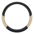 thumbnail image 1 of Splicing Leather Steering Wheel Cover Nonslip Breathable Without Inner Ring A3, 1 of 1