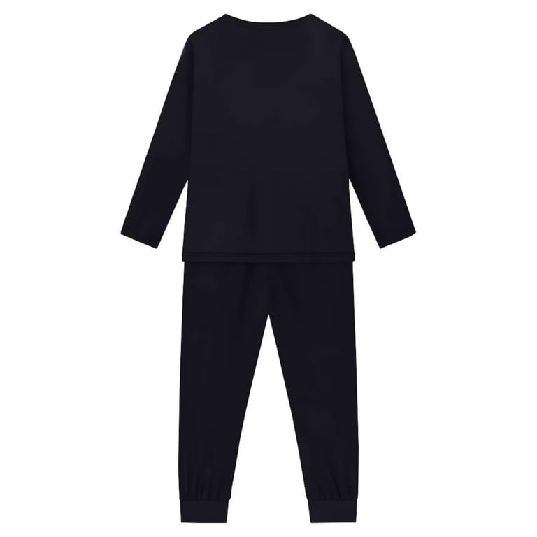 Renewold Lightweight Kid Pajama Pants Set of 2 Black Cat Lounge