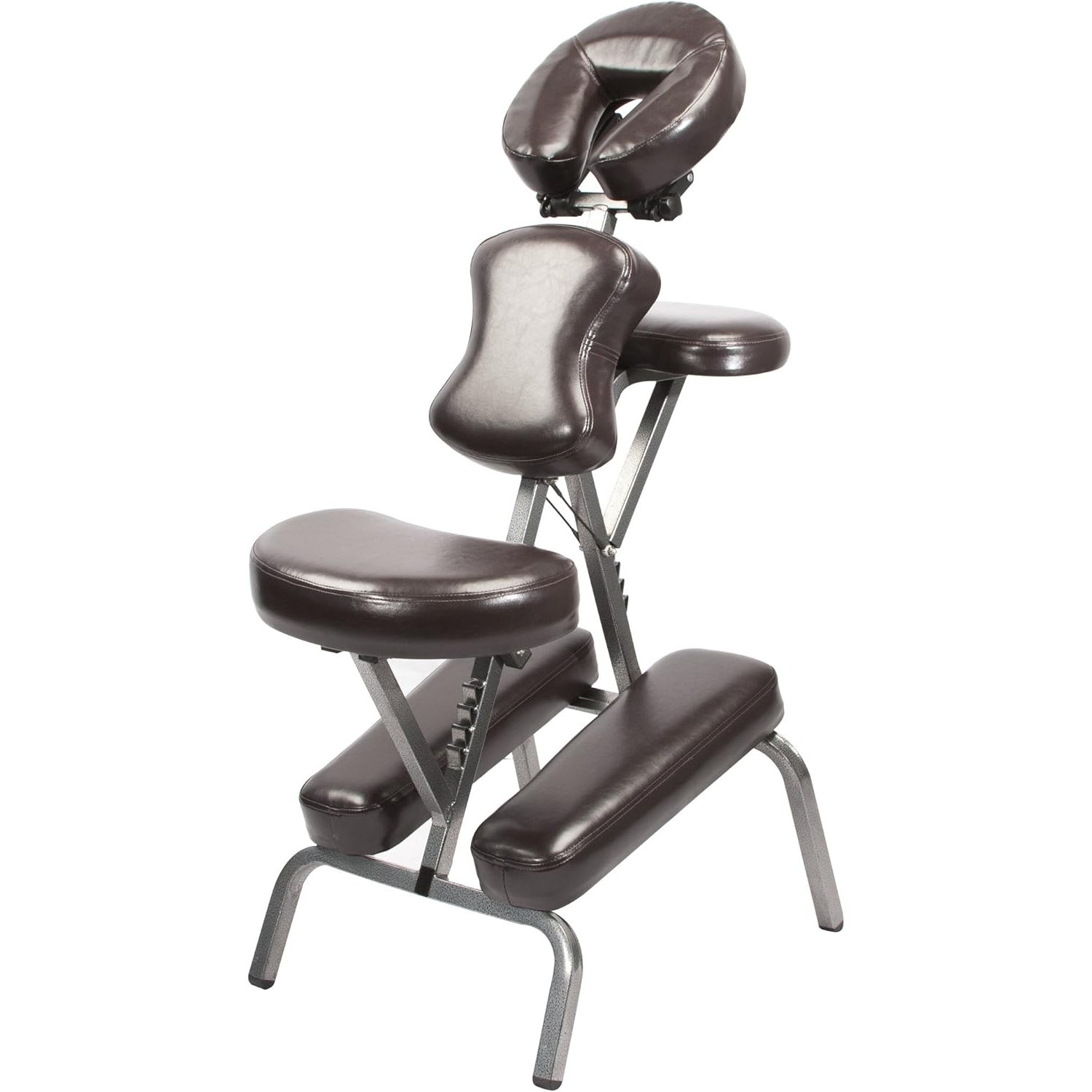 Master Massage Bedford Full Body Portable-Lightweight Carrying Case-Tattoo Height Adjustable Folding Face Cradle Salon, Massage Chair SPA, Coffee