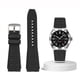 thumbnail image 2 of Correa de reloj de silicona para deporte al aire libre, de 22 mm y 24 mm, para Breitling Mechanical Timing B01, con caucho fluorado, Avengers, Citizen Seiko, 2 of 5