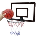 thumbnail image 2 of Wall Mounted Basketball Hoop, Easy To Assemble Indoor Basketball Hoop Kit Easy Grip  for Courtyard Black, 2 of 8