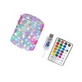 thumbnail image 1 of 100 LEDs Rope Lights 16 Colors String Light DIY Wide Application Lamp Home Garden Wedding Christmas Decoration, 1 of 8