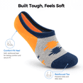 thumbnail image 2 of LITERRA Mens 12 Pairs No Show Socks Low cut Invisible Non Slip Thin Socks for Men, 2 of 6