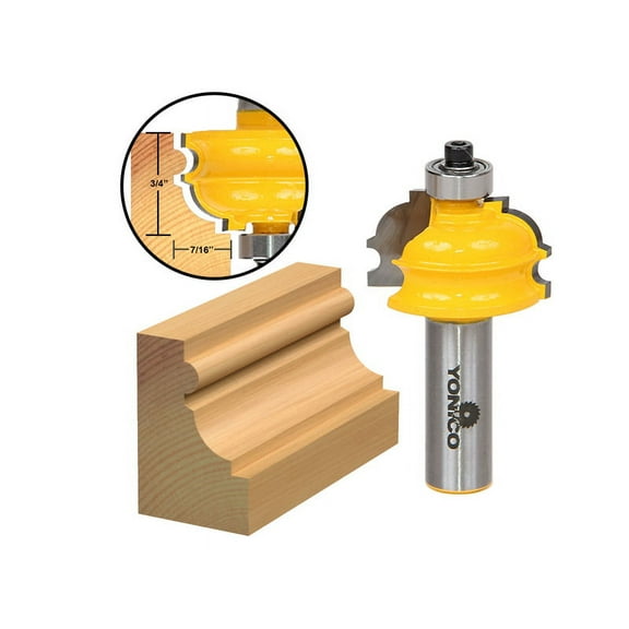 Yonico Architectural Moulding Router Bit - 16137