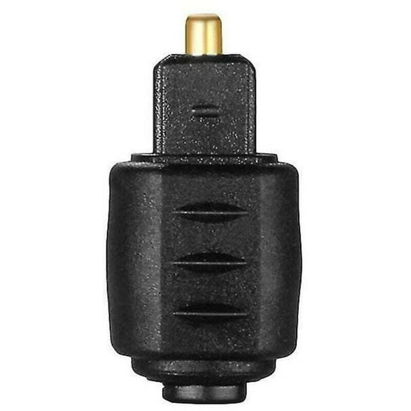 Convenient 3.5mm female jack to digital optical audio adapter