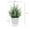 D, variant on 1Pack Mini Artificial Plastic Potted Fake Plants for Home Decor, Indoor Small Faux Topiaries for Room, Office Desk, Bathroom Greenery Decoration, Perfect for Home Decorative Gift