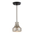 thumbnail image 1 of Elk Lighting Danica Pendant in Oil Rubbed Bronze and Mercury Glass, 1 of 1