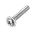 thumbnail image 3 of Unique Bargains M6 x 40mm 304 Stainless Steel Flanged Button Head Socket Cap Screws 20 Pack, 3 of 5
