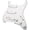 White, variant on Lace Sensor Blue-Silver-Red Prewired Pickguard White