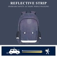 thumbnail image 5 of FORMRS Unisex School Backpack 17" Student Travel Bag with Laptop Compartment, Purple Forest, 5 of 7