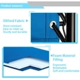 thumbnail image 6 of Lacoo Oversized Padded Zero Gravity Chair with Headrest, Blue/Black, 6 of 8