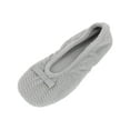 thumbnail image 3 of Isotoner  Chevron Microterry Ballerina Slipper (Women), 3 of 6