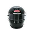 thumbnail image 4 of Simpson Racing 7950052 SD1 Dirt Track Auto Racing Helmet - Snell SA2020 - Black - Adult 2XL, 4 of 5