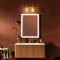 thumbnail image 3 of Kichler 55210NI Kavi 2 Light 13" Wide Vanity Light - Nickel, 3 of 7