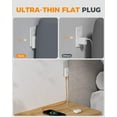 thumbnail image 2 of TESSAN Cargador de Pared Plano USB C, PD 35W Enchufe de Salida Plegable Carga Rápida, Adaptador Corriente Multipuerto Ultra Delgado para iPhone Serie 13/14/15/16/17, Samsung, Galaxy S24 S23 Ultra, 2 of 5