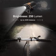 thumbnail image 1 of Luz dentera LED DYNWAVEMX Faro impermeable USB recargable bicicleta, 1 of 8