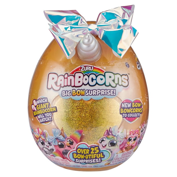 Rainbocorns Big Bow Surprise THE BIGGEST SURPRISE EGG WITH OVER 25