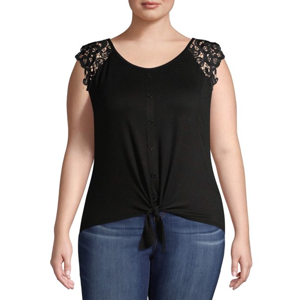 no boundaries tie front top