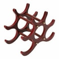 thumbnail image 4 of Wine Bottle Holder, Wear- And Durable Arc Design Wine Rack, Layered Design, For Homes Bars, 4 of 8