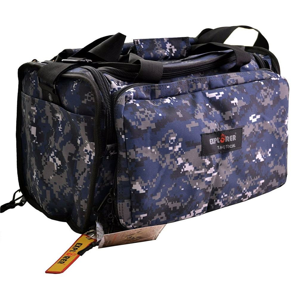 Every Day Carry Tactical Military Range Bag w/ Padded Compartments