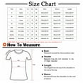 thumbnail image 2 of Summer Saving Wycnly Womens Shirts V-Neck Short Sleeve Solid Summer Cute Tops Going Out Sequin Patchwork Quarter Zip Plus Size Tunic Blouses Pink xxxxl Clearance Clothes, 2 of 5