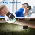 thumbnail image 4 of Luces de inundación LED CINOTON, 20 W, exteriores, 5000 K, 2800 LM, 120 V, paquete de 2, 4 of 9