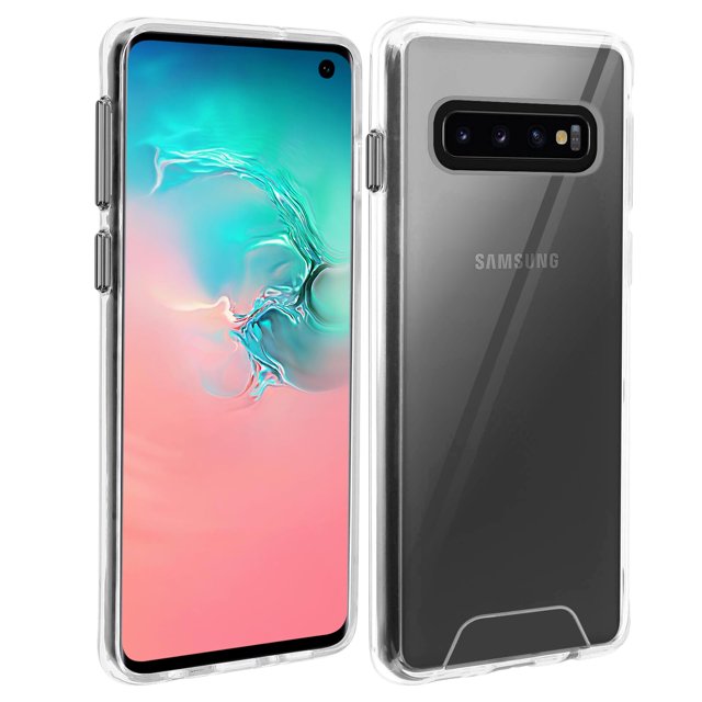 Funda para teléfono KIOMY para Samsung Galaxy S10, transparente, a prueba de golpes