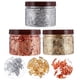 thumbnail image 4 of EeaseMX 3 pegatinas para uñas con purpurina dorada y plateada, 4 of 7