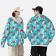 thumbnail image 4 of Balery Crab Swims In The Ocean Sudadera ligera de manga larga con capucha y protección solar UPF 50+ para hombre y mujer, ideal para pesca y running-Small, 4 of 7