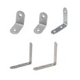 thumbnail image 2 of 10PCS L-Shaped Bracket Corner Braces Stainless Steel Joint Right Angle Shelf Support Bracket, 2 of 9